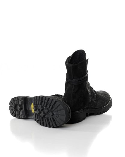 GUIDI 795V men lace up boot vibram sole herren schuh stiefel horse cordovan cont leather black hide m 6
