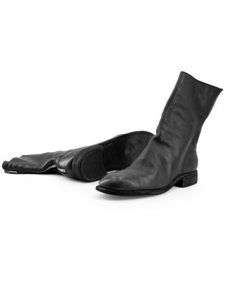 GUIDI 988 バックジップ 44.5 ダークブラウン hide-m | GUIDI Men 988 Back Zip Boot, black horse leather