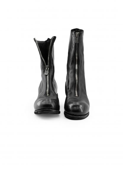 GUIDI PL2 Men Mid Front Zip Boot Herren Stiefel Shoe Schuh horse full grain leather black hide m 3