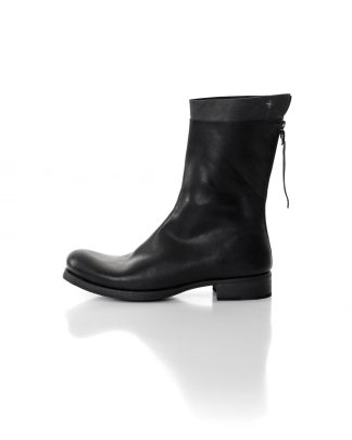 ma macross maurizio amadei men back zip boot extra S1N31Z shoe herren schuh stiefel horse leather black hide m 2