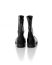 ma macross maurizio amadei men back zip boot extra S1N31Z shoe herren schuh stiefel horse leather black hide m 4