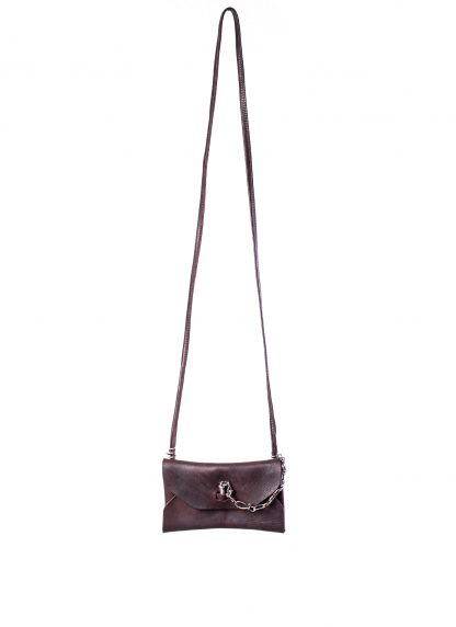GUIDI GD01 Small Shoulder Envelope Bag Tasche calf leather CV23T burgundy hide m 2