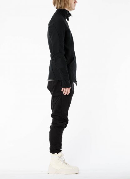 LEON EMANUEL BLANCK LEB Men Classic Distortion Jacket DIS M LJ 01 unlined Herren Jacke cotton canvas black hide m 8