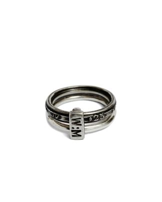 werkstatt munchen m1025 connected ring 25 years jewelry jewellery 925 sterling silver hide m 1