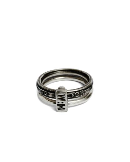 werkstatt munchen m1025 connected ring 25 years jewelry jewellery 925 sterling silver hide m 1