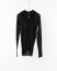 LABEL UNDER CONSTRUCTION LUC 30YXSW153 WS35 RG 38 9 Men Arched Long Hoodie Sweater Herren Pulli Pullover Sweatshirt cashmere silk black hide m 2