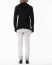 LABEL UNDER CONSTRUCTION LUC 30YXSW153 WS35 RG 38 9 Men Arched Long Hoodie Sweater Herren Pulli Pullover Sweatshirt cashmere silk black hide m 5
