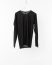 LABEL UNDER CONSTRUCTION LUC Men 38YXSW152 WS23 RG 389 Arched Sweater Lightweight Herren Pulli Sweatshirt Pullover cashmere silk black hide m 22