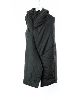 hide-m | M.A+ Men Long Hooded Zip Jacket, carbon