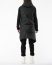 LEON EMANUEL BLANCK LEB Men Curved Hooded Down Vest DIS M CHV 01 Herren Jacke Mantel Weste Daunenjacke waxed cotton black hide m 8