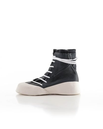 LEON EMANUEL BLANCK Distortion Featherweight High Top Sneaker DIS M HTS 01 horse leather sharpend dark grey hide m 3