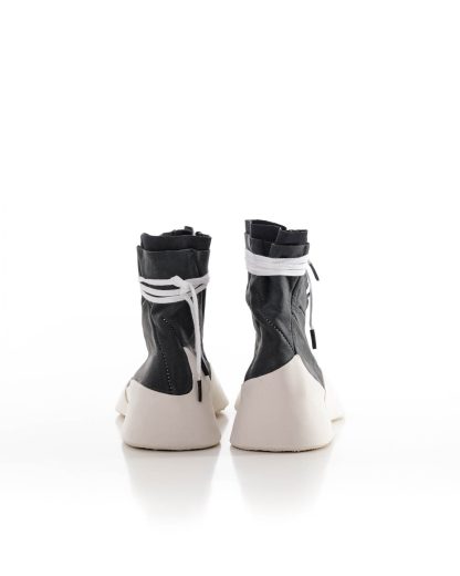 LEON EMANUEL BLANCK Distortion Featherweight High Top Sneaker DIS M HTS 01 horse leather sharpend dark grey hide m 5