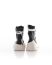LEON EMANUEL BLANCK Distortion Featherweight High Top Sneaker DIS M HTS 01 horse leather sharpend dark grey hide m 5