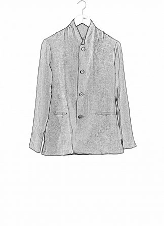 MA MAcross Maurizio Amadei Men 4 Button Fitted Jacket J113 CWA Herren blazer Jacke cotton wool acrilic black hide m 1