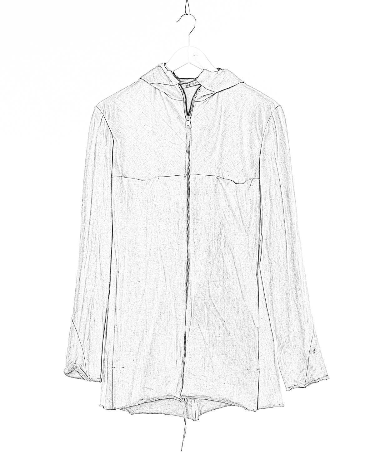 MA Macross Maurizio Amadei Men Long Hooded Zipped Jacket J222DZHL JME Herren Jacke cotton ea carbon light grey hide m 2 MA Macross Maurizio Amadei Men Long Hooded Zipped Jacket J222DZHL JME Herren Jacke cotton ea carbon light grey hide m 2