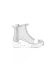 BORIS BIDJAN SABERI BBS men BAMBA3.1 high top zip sneaker shoe boot herren schuh object dyed hand treated nat white tan cow leather perforated ink grey hide m 1