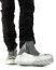BORIS BIDJAN SABERI BBS men BAMBA3.1 high top zip sneaker shoe boot herren schuh object dyed hand treated nat white tan cow leather perforated ink grey hide m 15