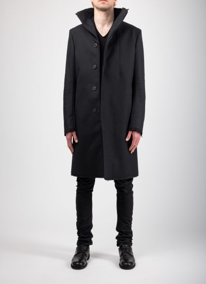 hide-m | Boris Bidjan Saberi COAT 1 MID - exclusively, black cotton