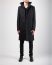 BORIS BIDJAN SABERI BBS COAT1 MID FIF10008 men coat jacket herren jacke mantel cotton black hide m 1