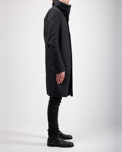 d*様 boris bidjan saberi COAT MID hide-m | Boris Bidjan Saberi COAT 1 MID - exclusively, black cotton