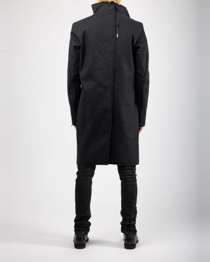 d*様 boris bidjan saberi COAT MID hide-m | Boris Bidjan Saberi COAT 1 MID - exclusively, black cotton