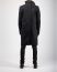 BORIS BIDJAN SABERI BBS COAT1 MID FIF10008 men coat jacket herren jacke mantel cotton black hide m 7