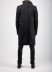 BORIS BIDJAN SABERI BBS COAT1 MID FIF10008 men coat jacket herren jacke mantel cotton black hide m 7