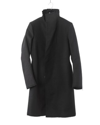 BORIS BIDJAN SABERI COAT1 MID FIF10008 men coat jacket herren mantel jacke exclusively exclusive cotton black hide m 2