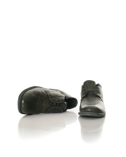 GUIDI Men 992 Classic Derby Shoe Herren Schuh kangaroo full grain leather CV31T military green grey hide m 1