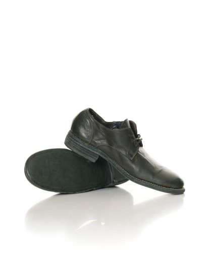 GUIDI Men 992 Classic Derby Shoe Herren Schuh kangaroo full grain leather CV31T military green grey hide m 5
