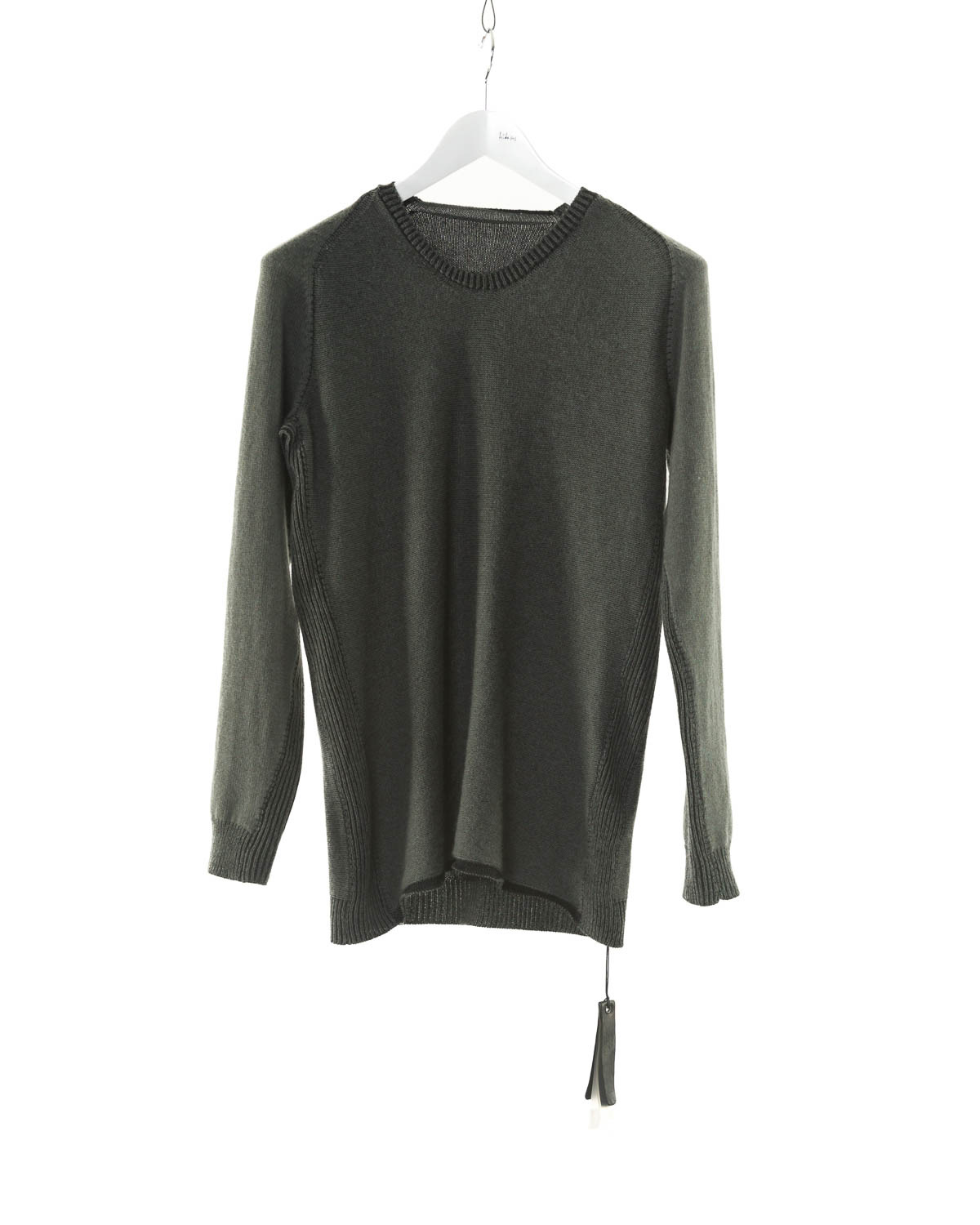 LAYER 0 RN Sweater round neck men herren pulli pullover green grey hide m 2 LAYER 0 RN Sweater round neck men herren pulli pullover green grey hide m 2