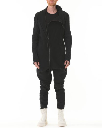 LEON EMANUEL BLANCK LEB Distortion Chemsuit DIS M CHEM 01 men overall jumpsuit herren pants cotton black hide m 3