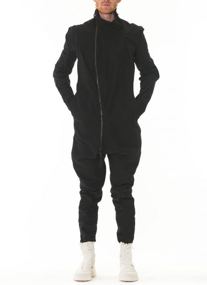 LEON EMANUEL BLANCK LEB Distortion Chemsuit DIS M CHEM 01 men overall jumpsuit herren pants cotton black hide m 4