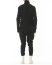 LEON EMANUEL BLANCK LEB Distortion Chemsuit DIS M CHEM 01 men overall jumpsuit herren pants cotton black hide m 6