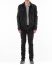 BORIS BIDJAN SABERI BBS TEJANA1.3 FKU10001 FMM20020 T men jacket herren jacke exclusively cotton perforated horse leather full black hide m 3