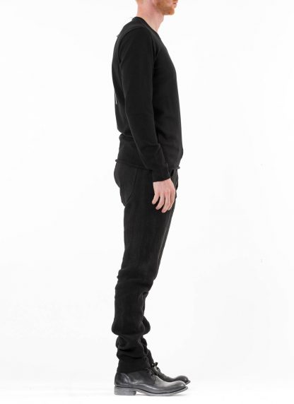 LABEL UNDER CONSTRUCTION Men Primary Sweater Herren Pulli Pullover Sweatshirt 39YMSW35 ZER3 W 39BK cotton black hide m 4