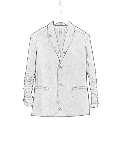 LAYER 0 Alessio Zero Men 2 Button H Blazer Jacket S22 3 5 Herren Blazer Jacke cotton black hide m 1