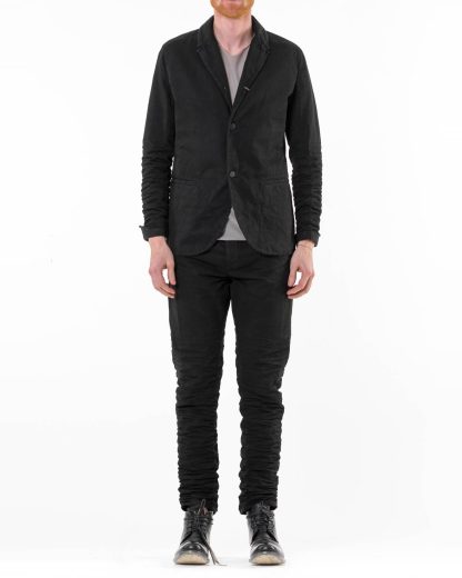 LAYER 0 Alessio Zero Men 2 Button H Blazer Jacket S22 3 5 Herren Blazer Jacke cotton black hide m 4