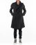 LEON EMANUEL BLANCK LEB DIS M OC 01 Men Distortion Officer Coat Herren Mantel cotton ea vinyl twill black hide m 5