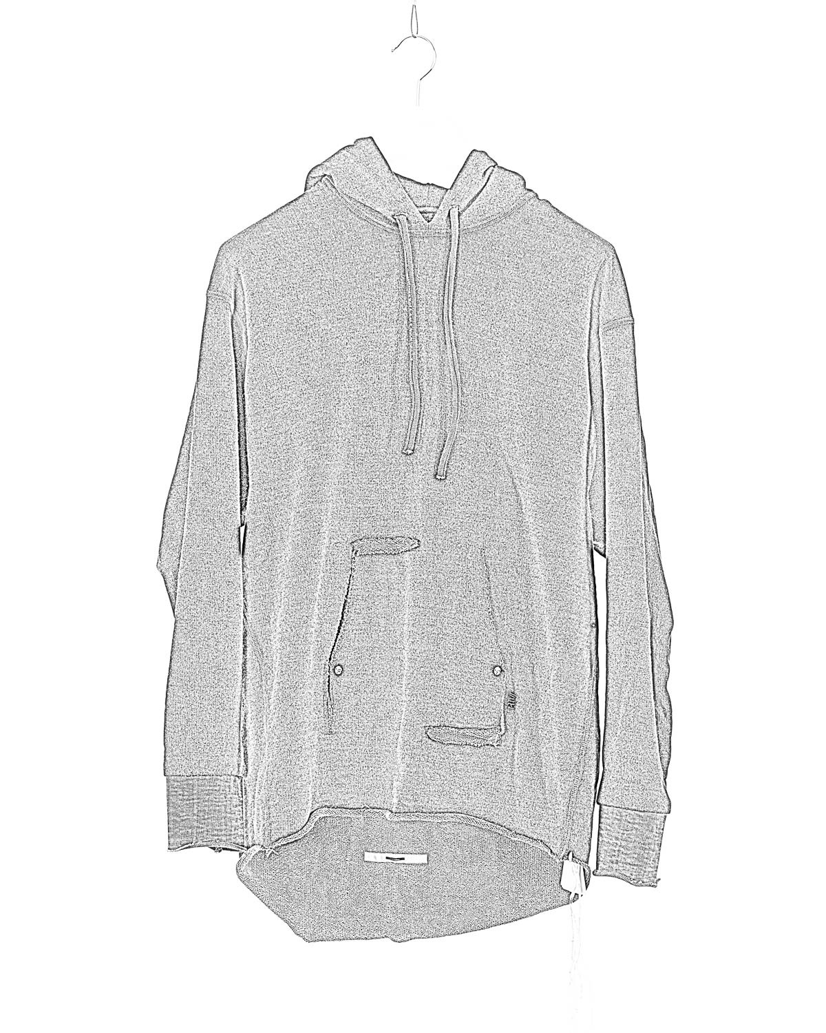 TAICHI MURAKAMI Men Moment Sweat Parka Oversize Hooded Sweater Herren Hoody DNA Paper Fleece printed paper cotton black olive hide m 1 TAICHI MURAKAMI Men Moment Sweat Parka Oversize Hooded Sweater Herren Hoody DNA Paper Fleece printed paper cotton black olive hide m 1