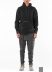 TAICHI MURAKAMI Men Moment Sweat Parka Oversize Hooded Sweater Herren Hoody DNA Paper Fleece printed paper cotton black olive hide m 3