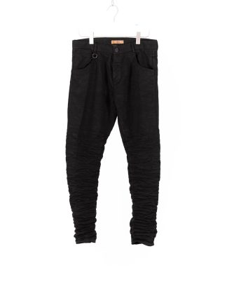 LAYER 0 Alessio Zero Men Classic 5 Pocket Pants 110 S22 3 21 Herren Hose Trouser cotton black hide m 2