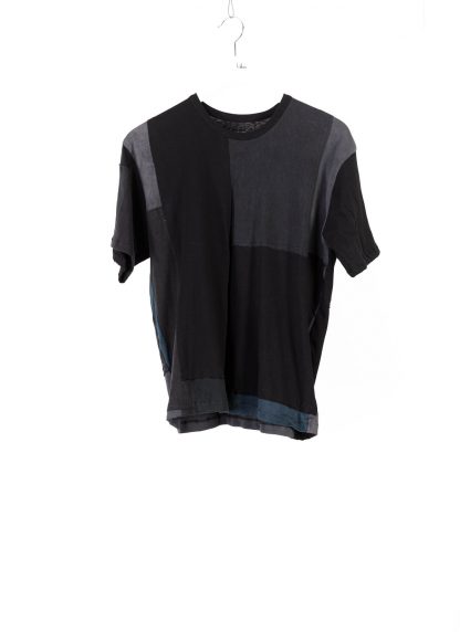 PROPOSITION CLOTHING CL 0157 Men TShirt overdyed patched unpatched cotton jersey black grey hide m 4