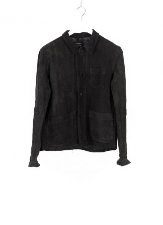 PROPOSITION CLOTHING CL 0191 Men Work Jacket Tailored Sleeve Herren Jacke french hemp overdyed black hide m 2