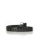 MA MACross Maurizio Amadei cross studded Q buckle wide belt EQ2E GR3.0 Leder Gurtel men women cow leather 925 sterling silver black hide m 3