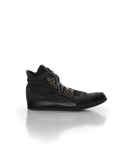 ADICIANNOVEVENTITRE A1923 019 Men Sneaker black horse leather black rubber sole hide m 3