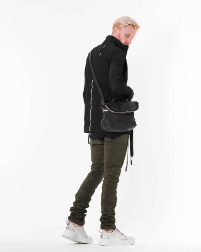 GUIDI M100 bag tasche horse full grain leather black hide m 1