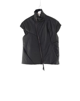 LEON EMANUEL BLANCK LEB Men Explosion Down Vest DIS M EV 01 herren jacke weste jacket waxed cotton black hide m 1