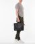 MA Maurizio Amadei 25cm Zipped Brief Case BC101 VA bag tasche vachetta cow leather black hide m 7