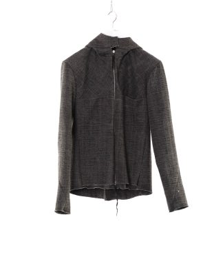 MA Maurizio Amadei Men Relaxed Aviator Jacket J224HZ JP Heren Jacke heavy jersey cotton carbon hide m 1